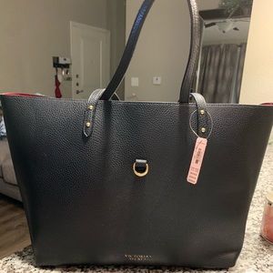 All black brand new Victoria secret handbag!